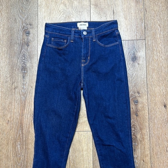 L’Agence Piper Dark Wash High Rise Skinny Jeans Size 24 - Picture 4 of 9